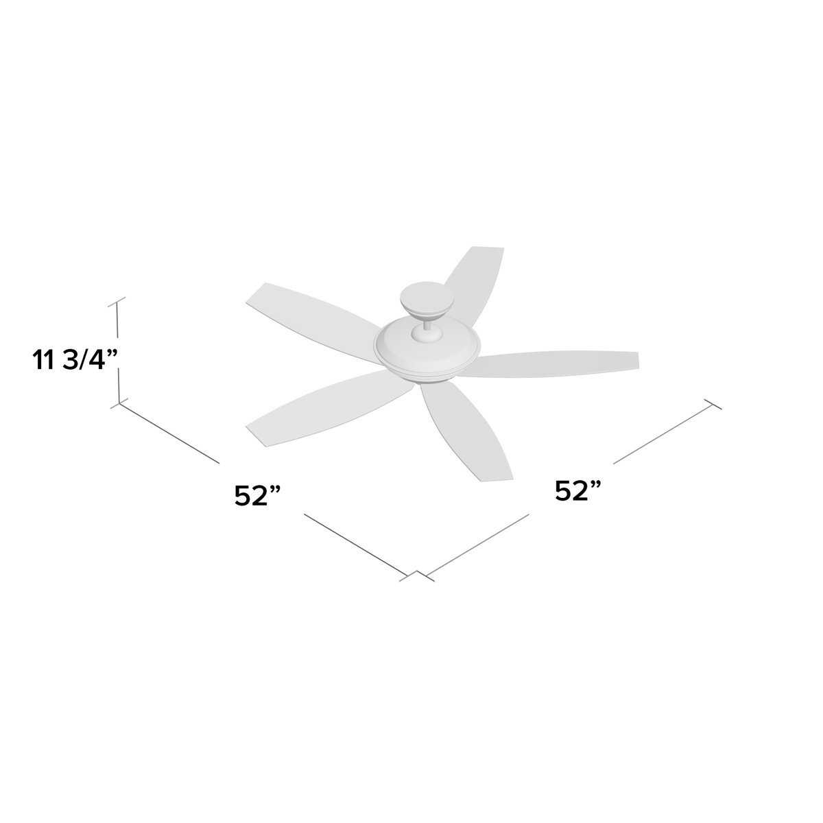Hunter Fan 52'' Rainsford 5 Blade Outdoor Standard Ceiling Fan with Pull Chain & Reviews Wayfair